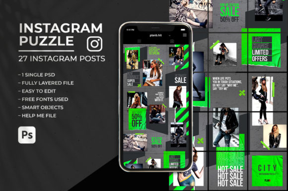 City Instagram Puzzle Feed Guide