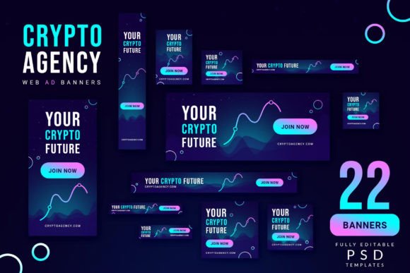 Crypto Agency Google Ads Banner Design Guide