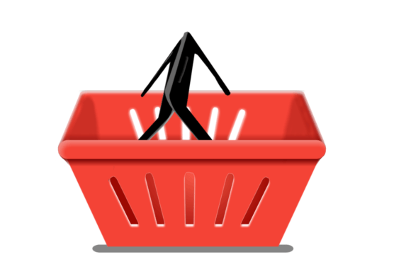 Enhancing Digital Commerce with High-Quality Shopping Cart Illustration