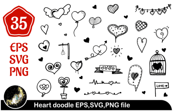 Heart Doodle Drawn: Creative Uses