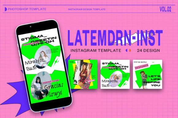 Latemdrn Instagram Template PSD: A Practical Evaluation for Content Creators