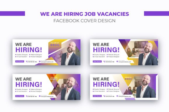 Mastering Recruitment Visuals with the We Are Hiring Job Vacancies Facebook Cover