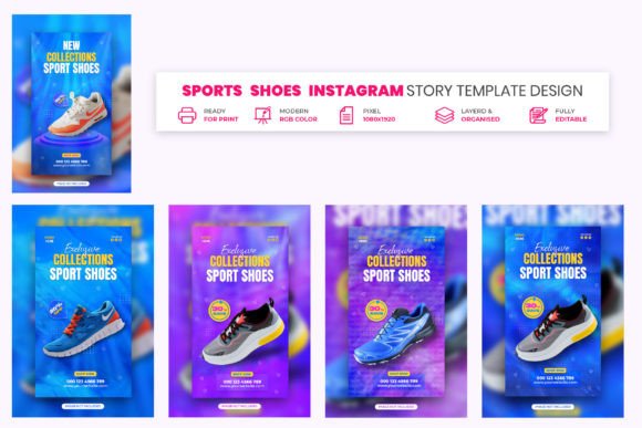 Sports Shoes Instagram Story Design Guide
