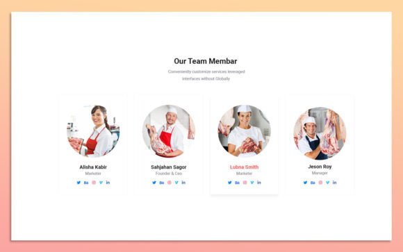 Streamlining Digital Presence with 16 Team Member UI Elements for Modern Web Design