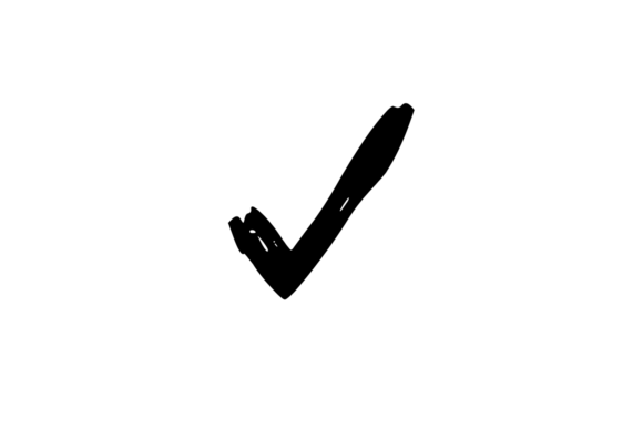 Tick Correct Doodle Icon Symbol