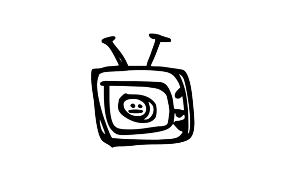 Unlocking Creativity with the TV Shape Doddle Graphic Icon Symbol